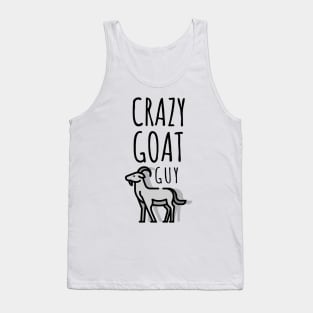 Crazy Goat Guy Tank Top